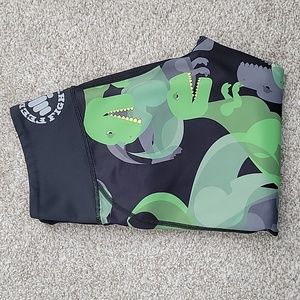 Feed Me Fight Me leggings
